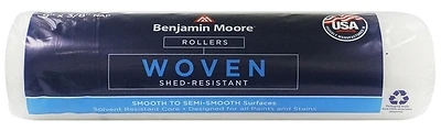 Benjamin Moore U65696-018 Woven Paint Roller Cover, 3/8 In. Nap, 9 In., 1 Pk