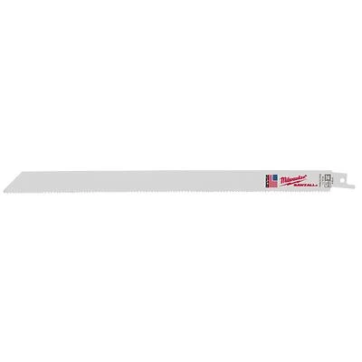 Sawzall 12 In. Bi-metal Thin Kerf Reciprocating Saw Blade 10/14 Tpi 5 Pk