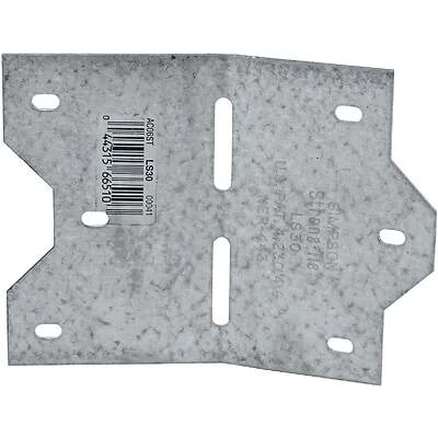 Adjustable L-Angle, 18 Gauge, Galvanzied Steel, 135-Degree To 0-Degree, 3-3/8 In. L