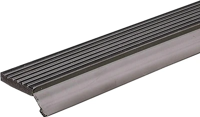 M-D 87742 Garage Door Weatherstrip Seal, 2-13/16 In. x 9 Ft., Brown Vinyl