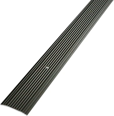 M-D 43872 Flooring Seam Binder, Pewter Aluminum, 1-9/32 x 36 In.