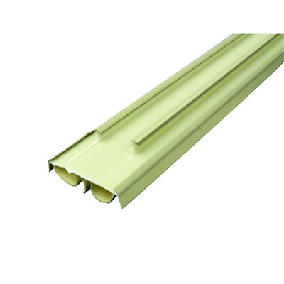 M-D 43820 Kerf Style Door Bottom, Beige Vinyl, 36 In.