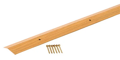 M-D 40120 Aluminum Carpet Trim, Oak, 1.38 x 36 In.