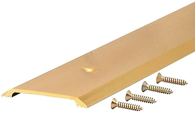 M-D Building Products 09613 Aluminum Threshold, 36 In. x 2-1/2 In., Bright Gold