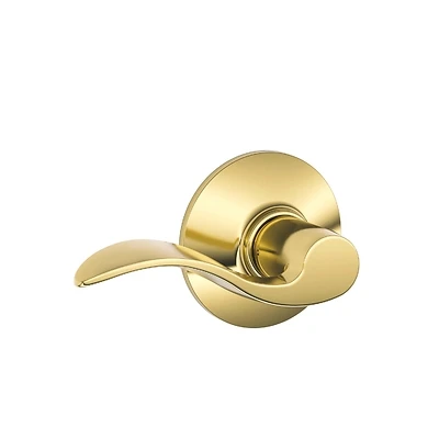 Accent Bright Brass Passage Lever Right Or Left Handed F10acc605