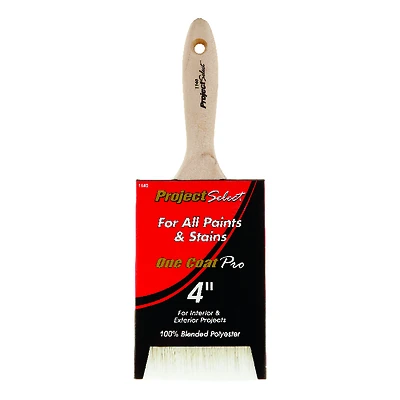 Polyester Paint Brush, 4-In.