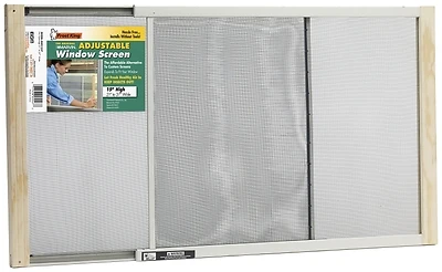 Extension Window Screen, 15 x 21 to 37 In.