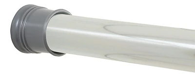 Zenith 886ALSS Adjustable Tension Shower Rod, 52-86 In, Chrome