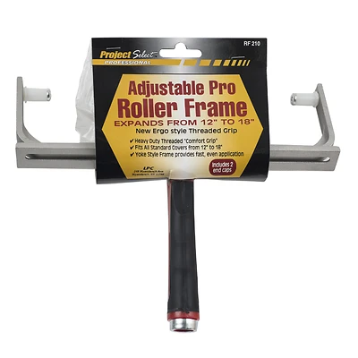 Linzer RF210 Roller Frame, 12 to 18-In., Threaded Handle