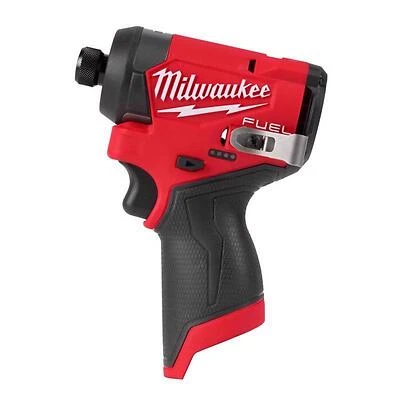 Milwaukee M12 FUEL 3453-20 1/4 In. Cordless Brushless Impact Driver, Tool Only