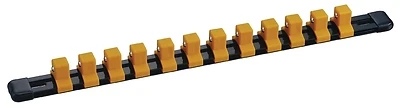 DeWalt DWMT75262OSP Socket Clip Rail, 1/2-In Drive, 14 In., Aluminum