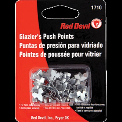 Red Devil 1710 1 Oz Glazier Push Points