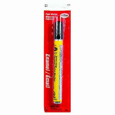 Testors 2514C Enamel Craft Paint Marker, Yellow Gloss, 0.33 fl-oz