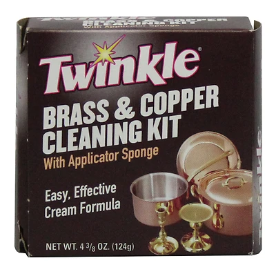 Twinkle 525105 Brass and Copper Polish, 4.4 oz.