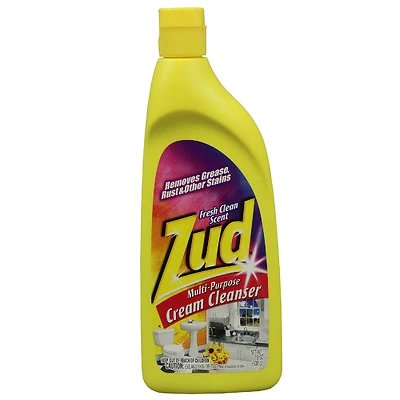 Zud 530019 Cream Cleanser, Pumice and Oxalic Acid, 19 oz