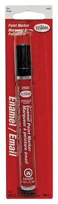 Testors Enamel Craft Paint Marker, Red Gloss, 0.33 fl-oz.