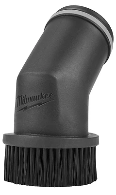 1-7/8 In. Black Plastic Round Vacuum Brush Tool, Model 49-90-1981, 1 Pc
