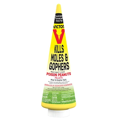 Poison Peanuts Mole & Gopher Bait Killer, 6 oz.