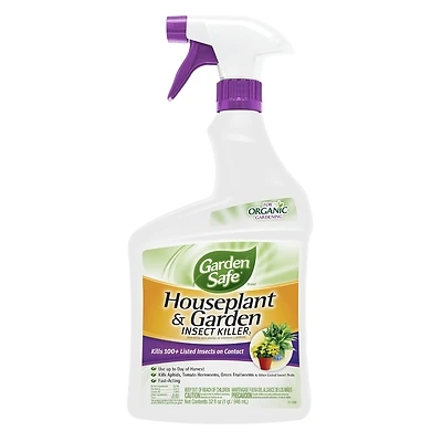Hg-93214 32 Oz. Ready To Use Trigger Spray Organic Insect Killer For Houseplants
