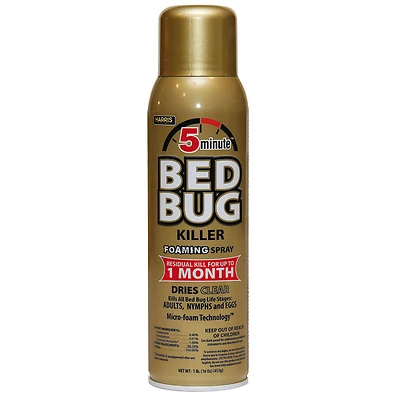 5-Minute Bed Bug Killer, Foaming, 16-oz.