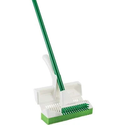 Libman 3103 Scrubster Sponge Mop with Attached Scrub Brush