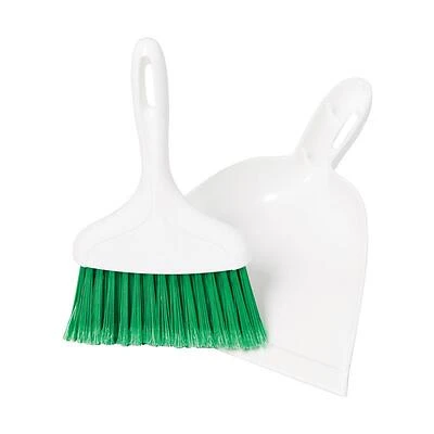 Libman 1031 Whisk Broom with Dustpan, Polypropylene Bristle, 11 In.