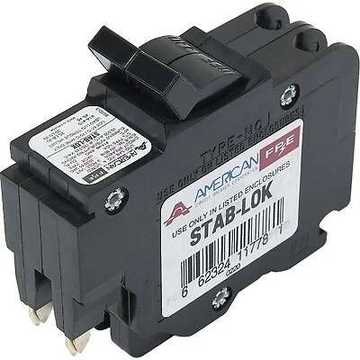Circuit Breaker Replacement, 40A/240V Double Pole Suitable
