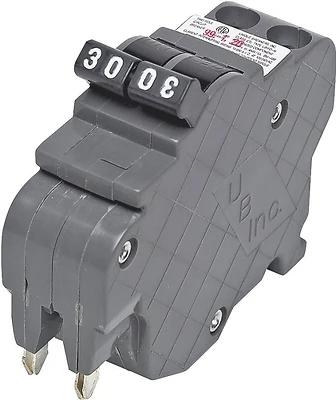 Circuit Breaker Replacement, 30A/240V Double Pole Suitable