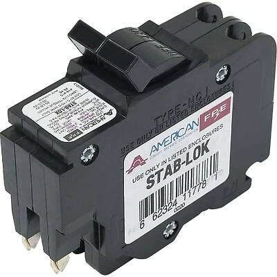 Circuit Breaker Replacement, 20A/240V Double Pole Suitable