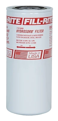 10 Micron Hydrosorb Filter, 1  - 12 UNF, 25 GPM