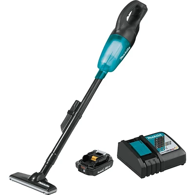 LXT Compact Cordless Wet/Dry Vacuum Kit, 18-Volt Lithium-Ion Battery