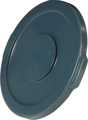 Rubbermaid FG265400GRAY Brute 55 Gallon Trash Can Lid, Gray, Round