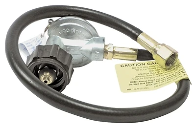 Mr. Heater F271161 Hose & Regulator Assembly, 3/8 In, 22 In L, Brass