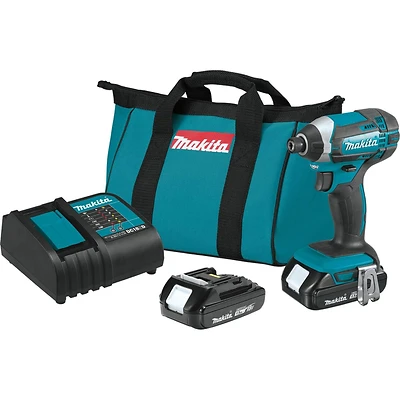 Makita XDT11R 18V LXT Cordless Impact Driver Kit, 1/4 In.