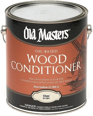 Wood Conditioner, Pre-Stain Sealer, Clear, 1-Gallon