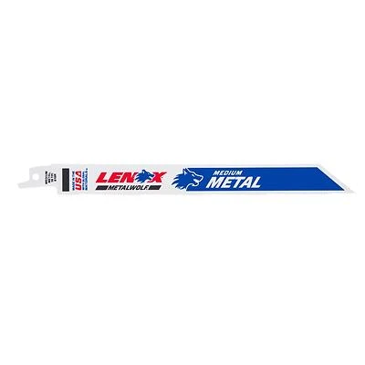 Lenox 20563S818R Reciprocating Saw Blade, 8-In., 18-TPI, Bi-Metal