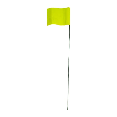 C.H. Hanson 15084 Marking Flags, Yellow, 21 In., 100-Pk