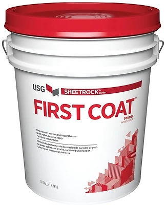 Sheetrock 544822 First Coat Primer, Off-White, 5 Gallons