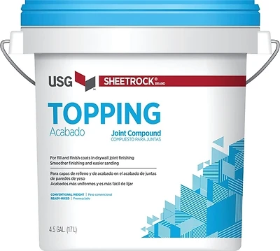 Topping Ready-Mixed Joint Compound, 4.5 Gallon