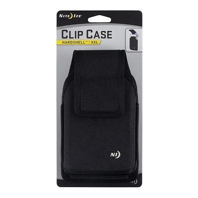 Nite Ize HSH2L-01-R3 Hardshell Cell Phone Case with Clip, Universal 2XL, Black