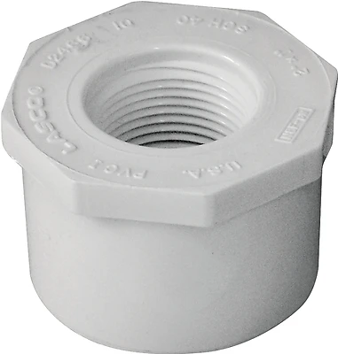 2-in Diameter X 1-in Diameter Pvc Schedule 40 Bushing