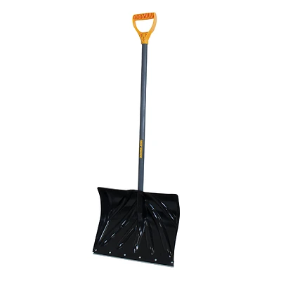 18 In. W Poly Snow Shovel With 36 In. Steel Handle - Model 1627200