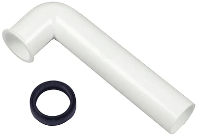 88441 Tailpiece With Gasket For In-sink-erator Disposal, 1-1/2 In Od X 8 In L