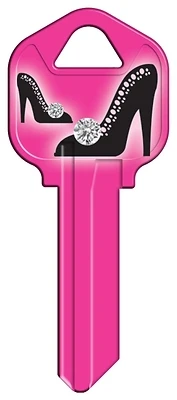 Hy-Ko 16010KW1-35 High Heel House Key Blank, Brass, Kwikset KW1