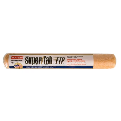 Wooster RR923-18 Super Fab Paint Roller Cover, 3/8-In. Nap, 18-In.