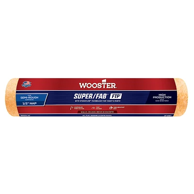 Wooster RR924-14 Super/Fab Knit Paint Roller Cover, 1/2 In. Nap, 14 In.
