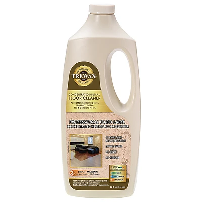 Trewax HSF901 Neutral Floor Cleaner, Floral Scent, 32 Oz
