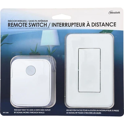 Wall Switch, Wireless, White
