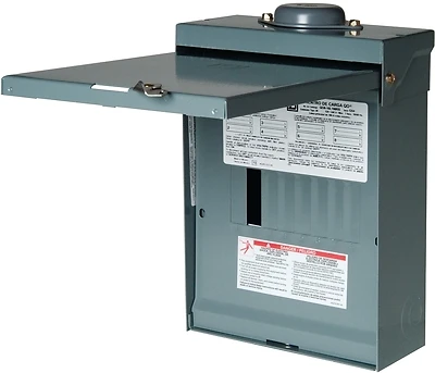 Qo 100 Amp 8-space 16-circuit Raintight Main Lug Load Center