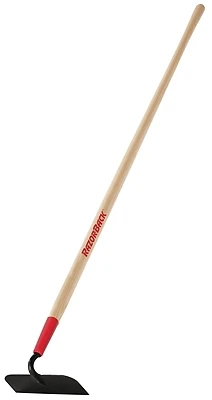 Razor-back 60 Inch Wood Handle Meadow Hoe With 7 Inch Steel Blade